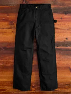 11.5oz Cotton Canvas Painter Pant in Black