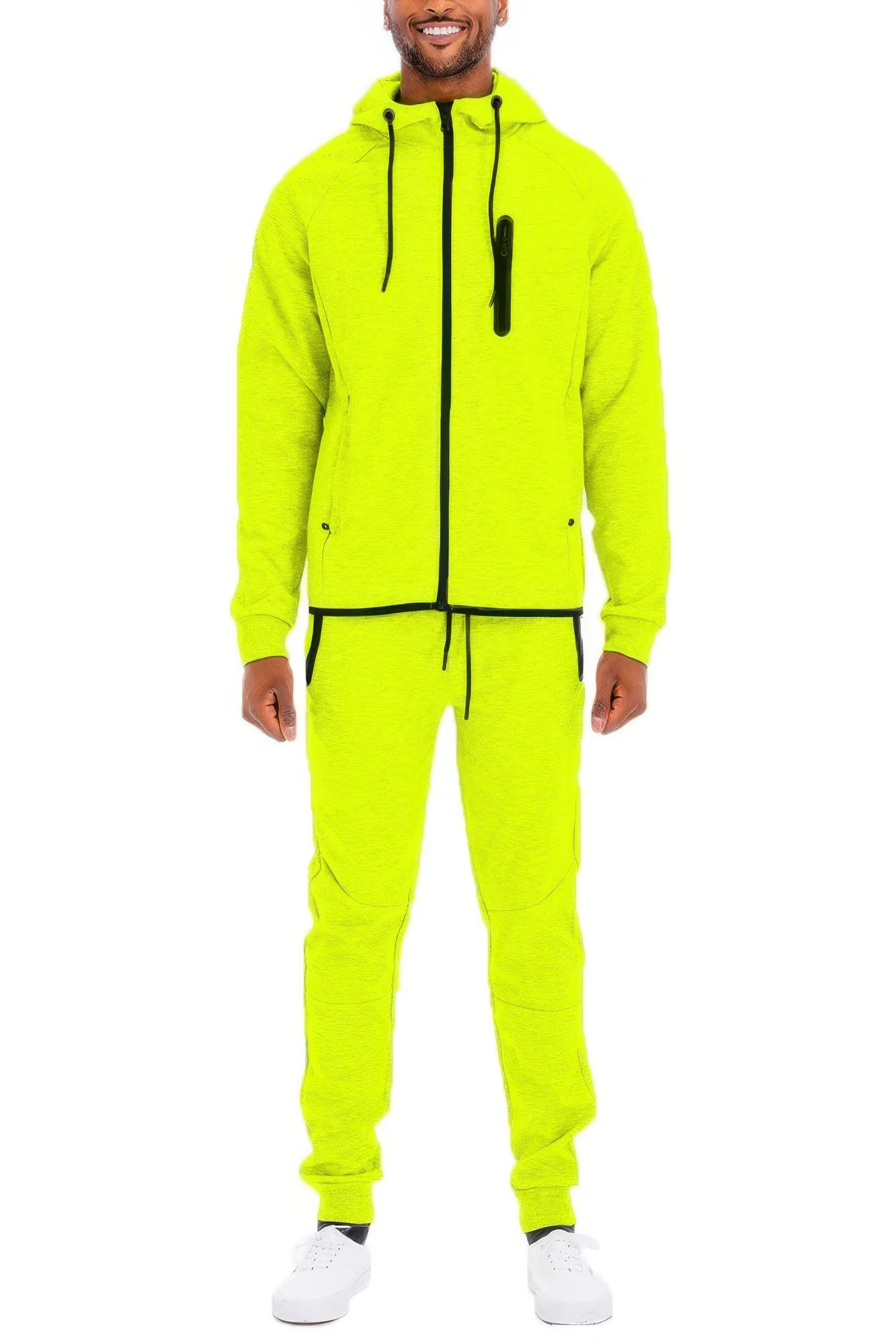 16 COLORS | Men's Full Solid Color Track Set