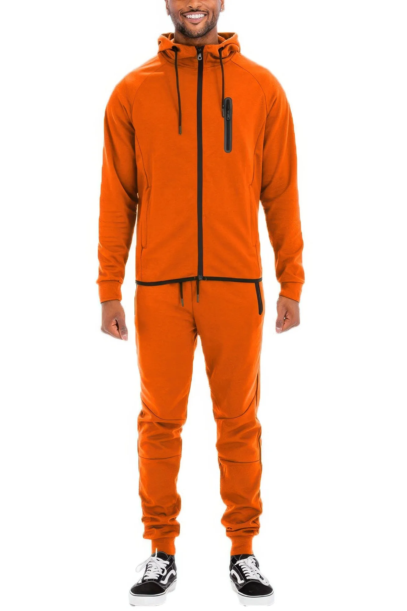 16 COLORS | Men's Full Solid Color Track Set