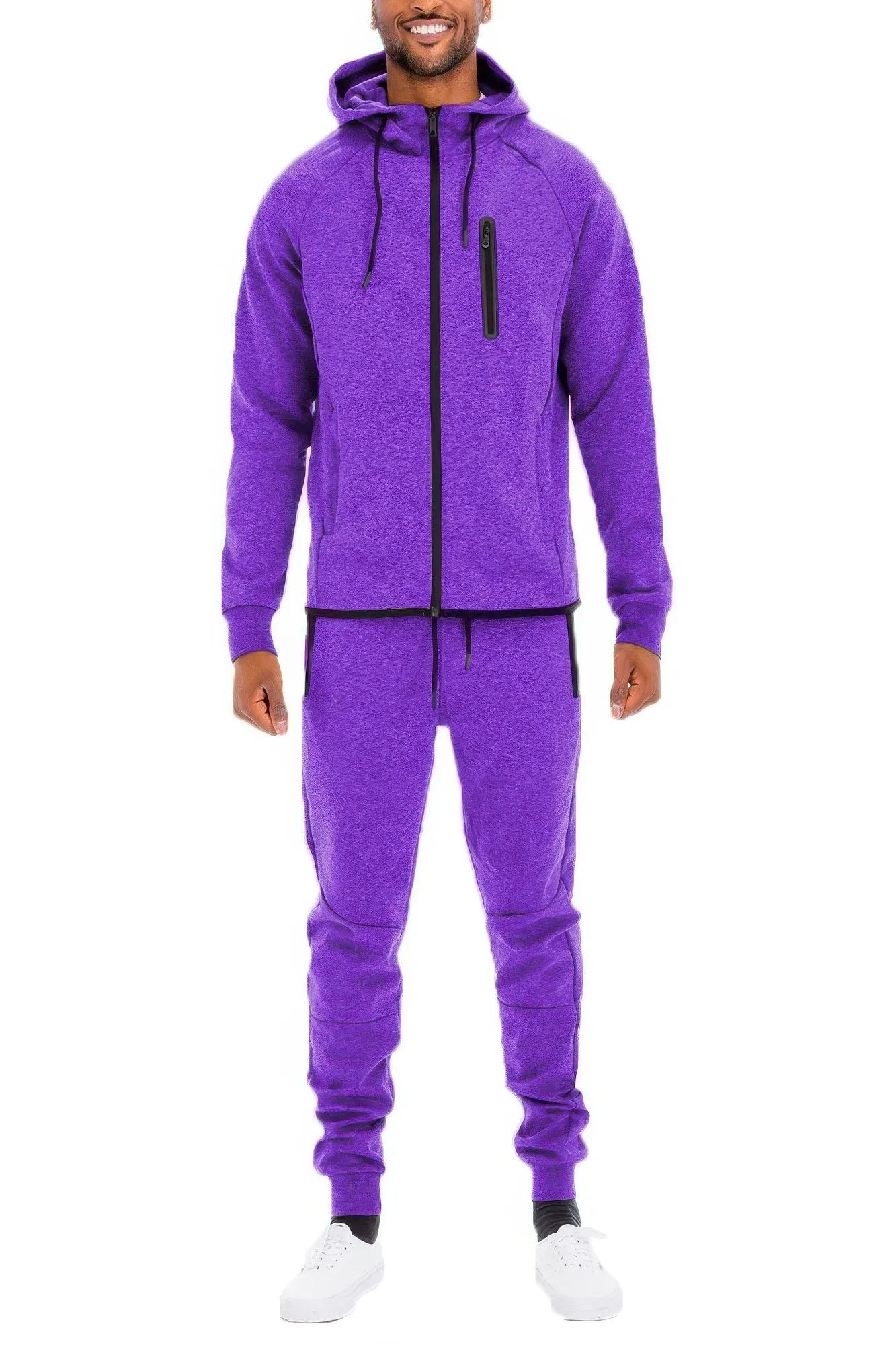 16 COLORS | Men's Full Solid Color Track Set