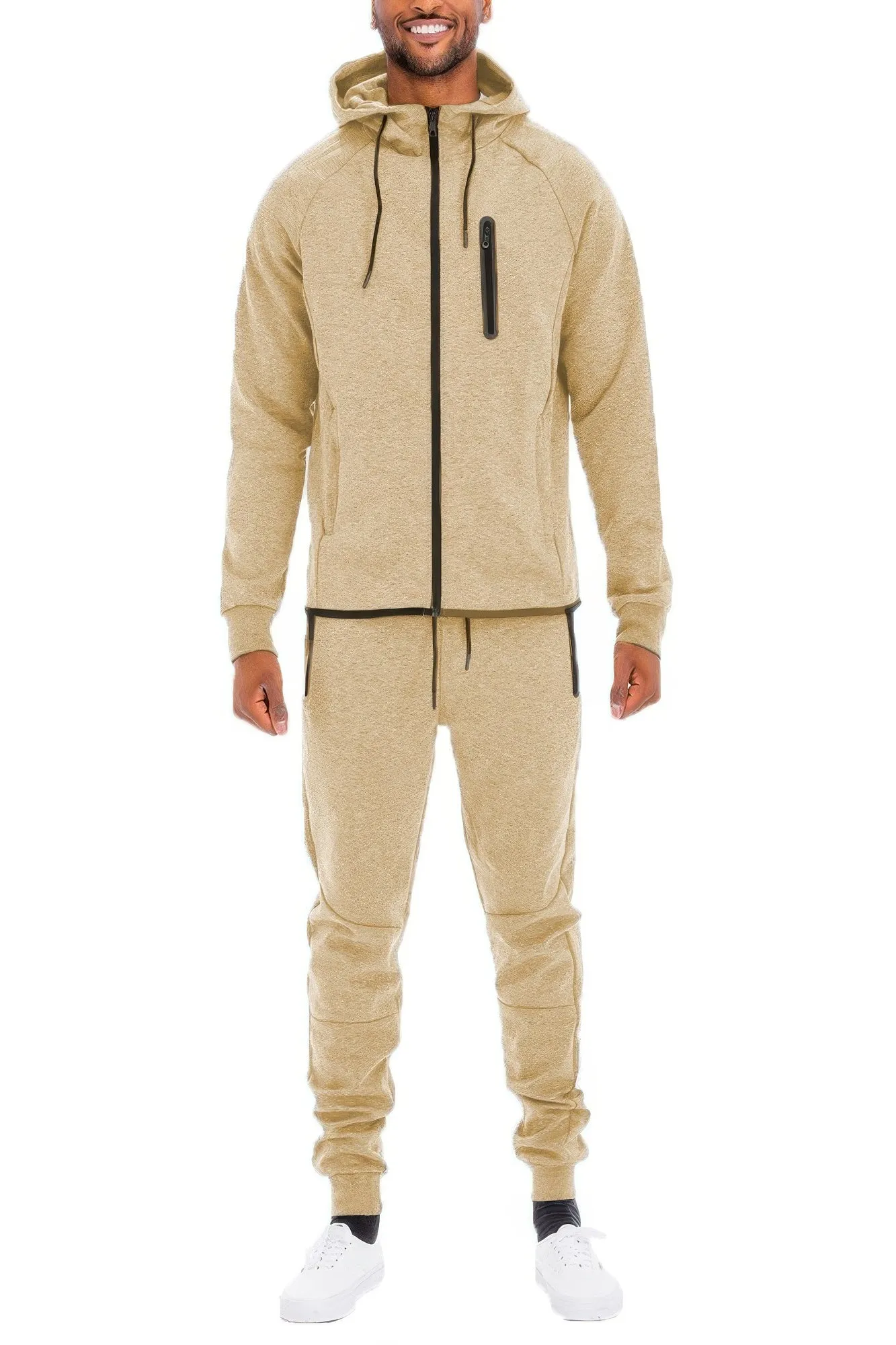16 COLORS | Men's Full Solid Color Track Set