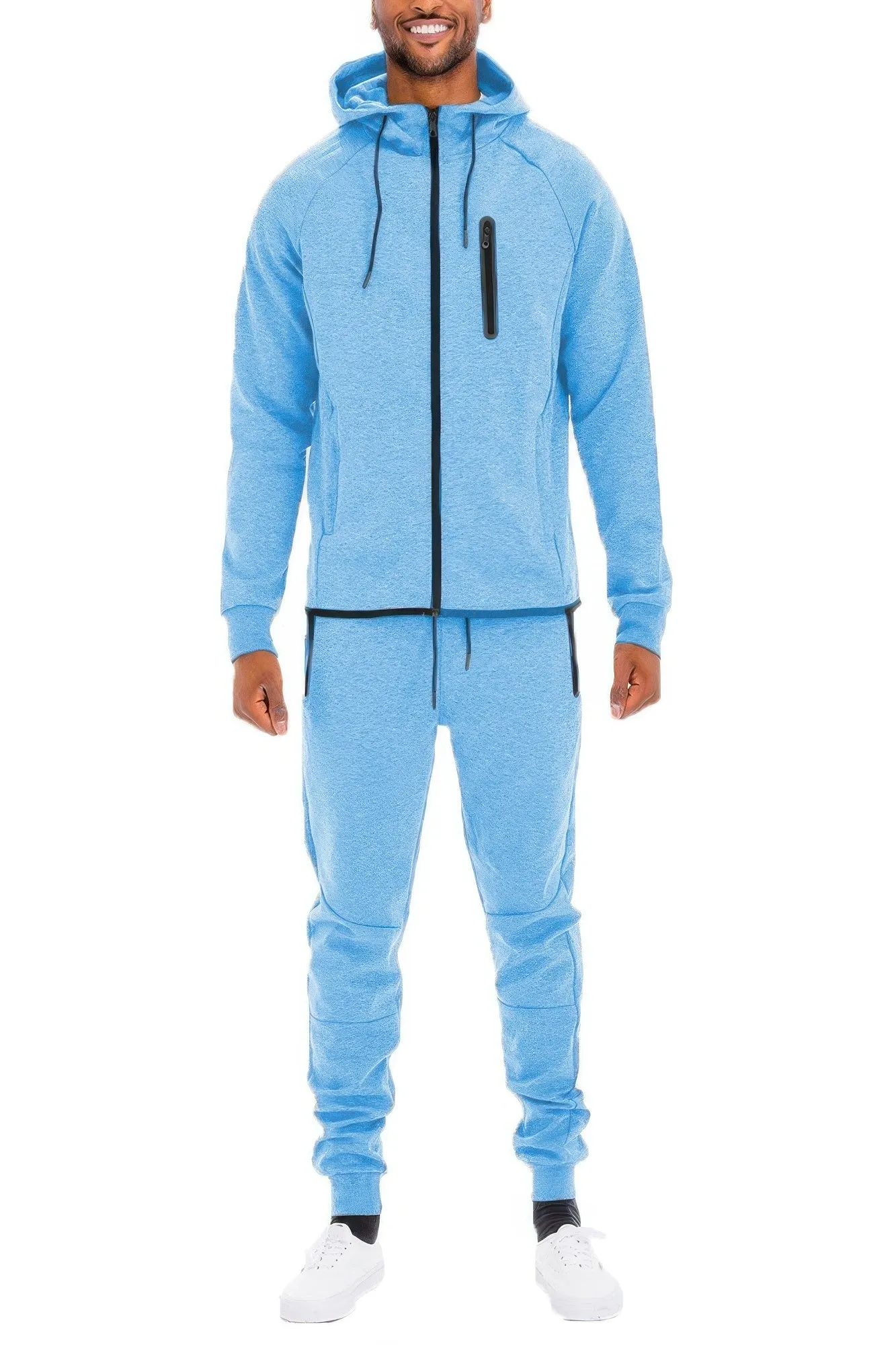 16 COLORS | Men's Full Solid Color Track Set