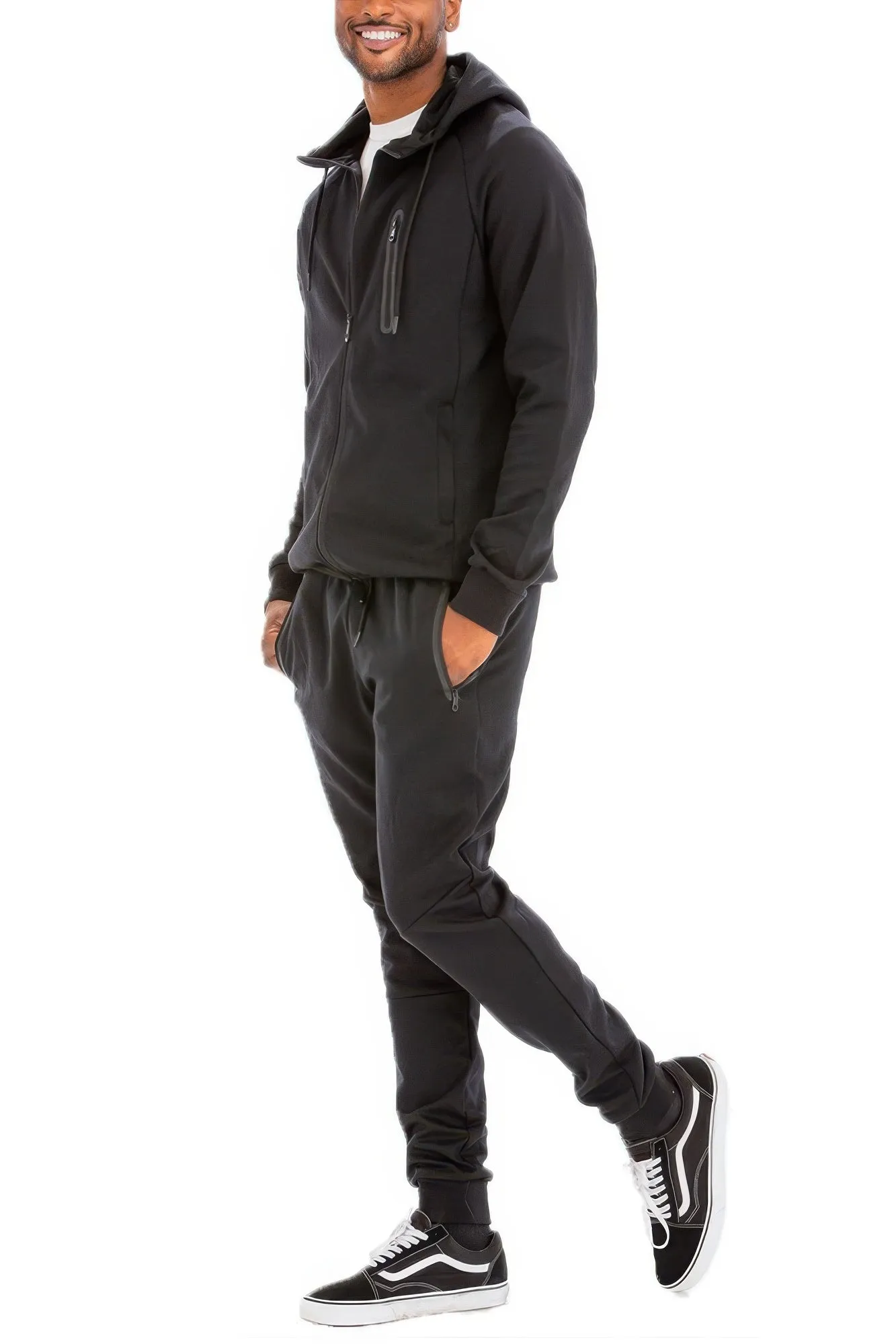 16 COLORS | Men's Full Solid Color Track Set