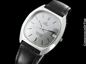 1970's Omega Constellation Chronometer Cool Vintage Mens Quartz Watch - Stainless Steel