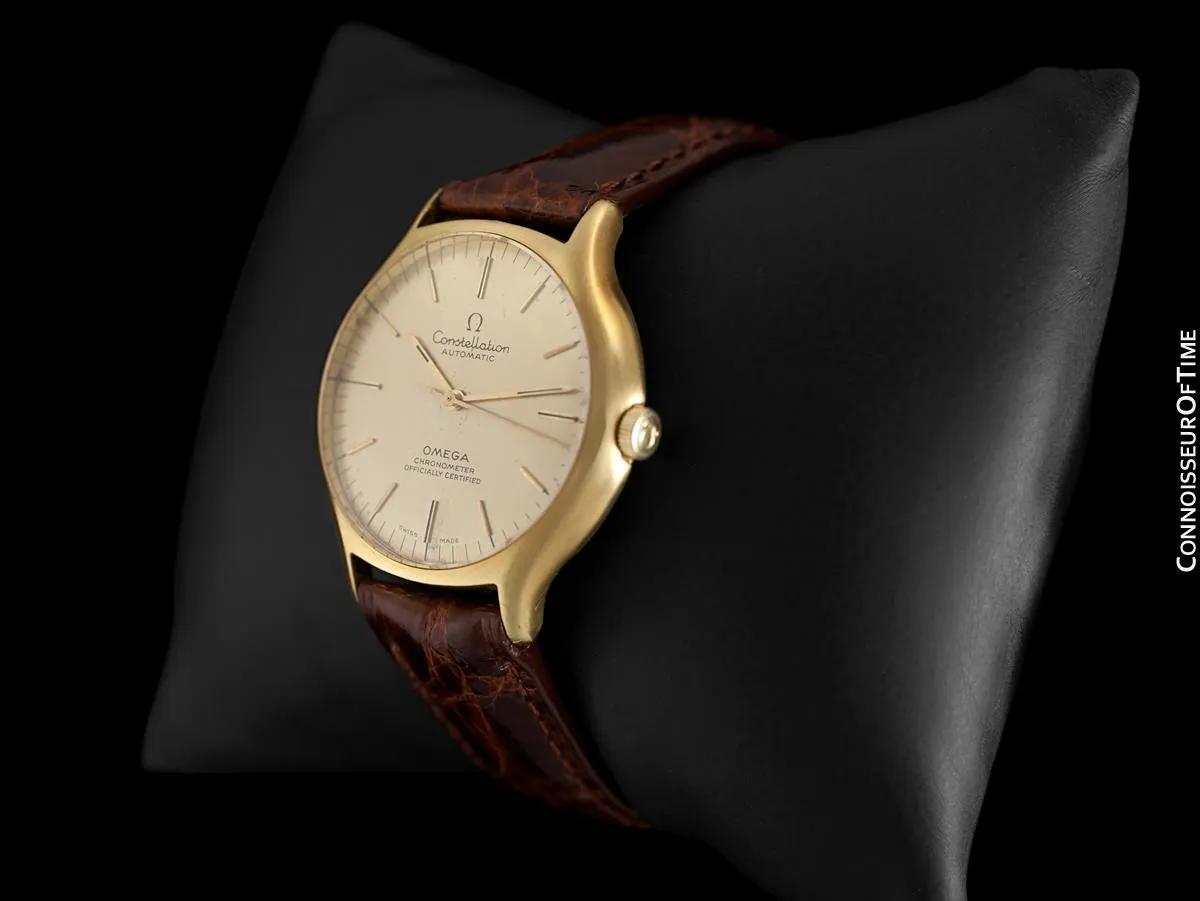 1973 Omega Constellation Mens Automatic Chronometer Watch - 18K Gold