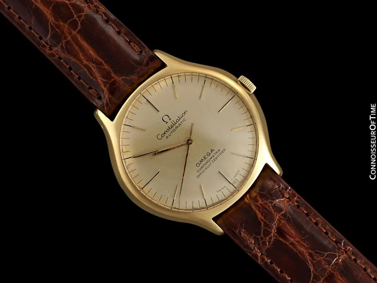 1973 Omega Constellation Mens Automatic Chronometer Watch - 18K Gold