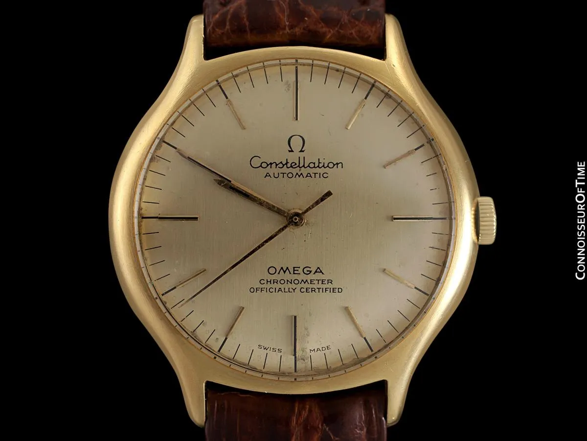 1973 Omega Constellation Mens Automatic Chronometer Watch - 18K Gold