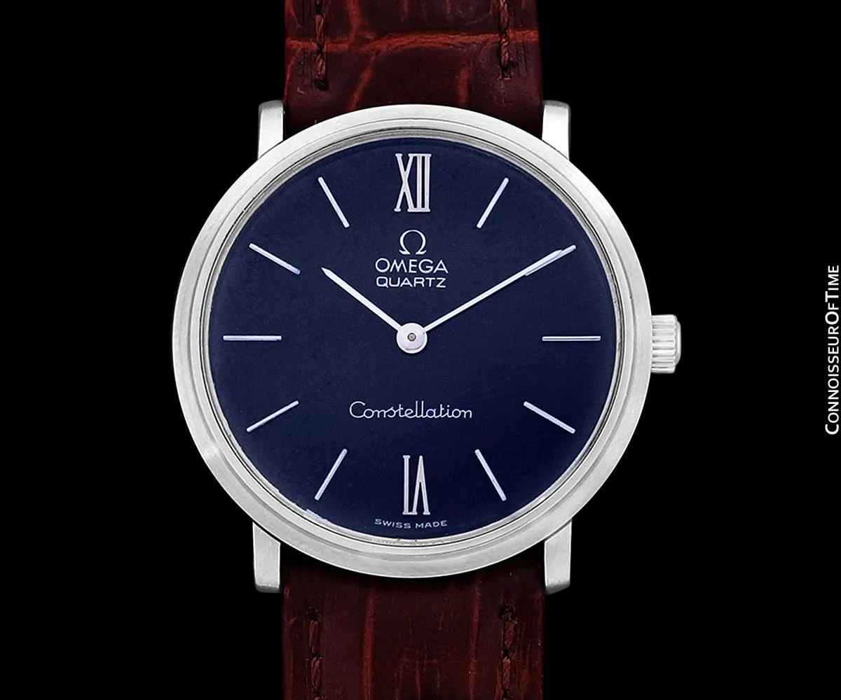 1976 Omega Constellation Mens Vintage Quartz Watch - Stainless Steel