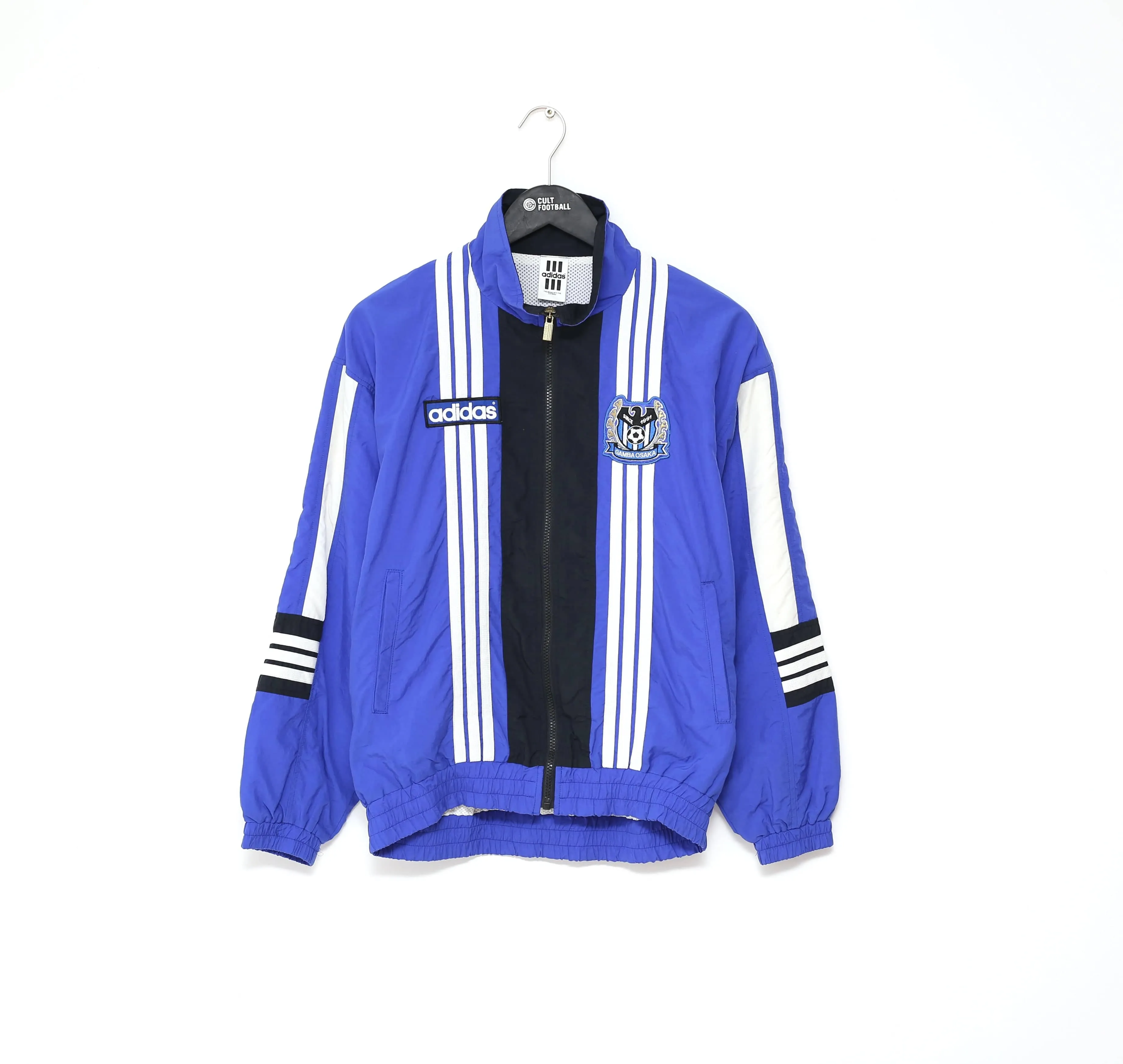 1997/98 GAMBA OSAKA Vintage adidas Football Track Top Jacket (S) J League Japan