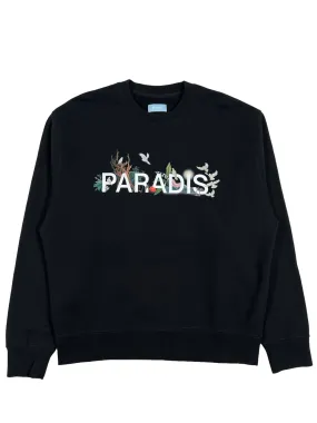 3.Paradis Crewneck Sweater Paradis Blk