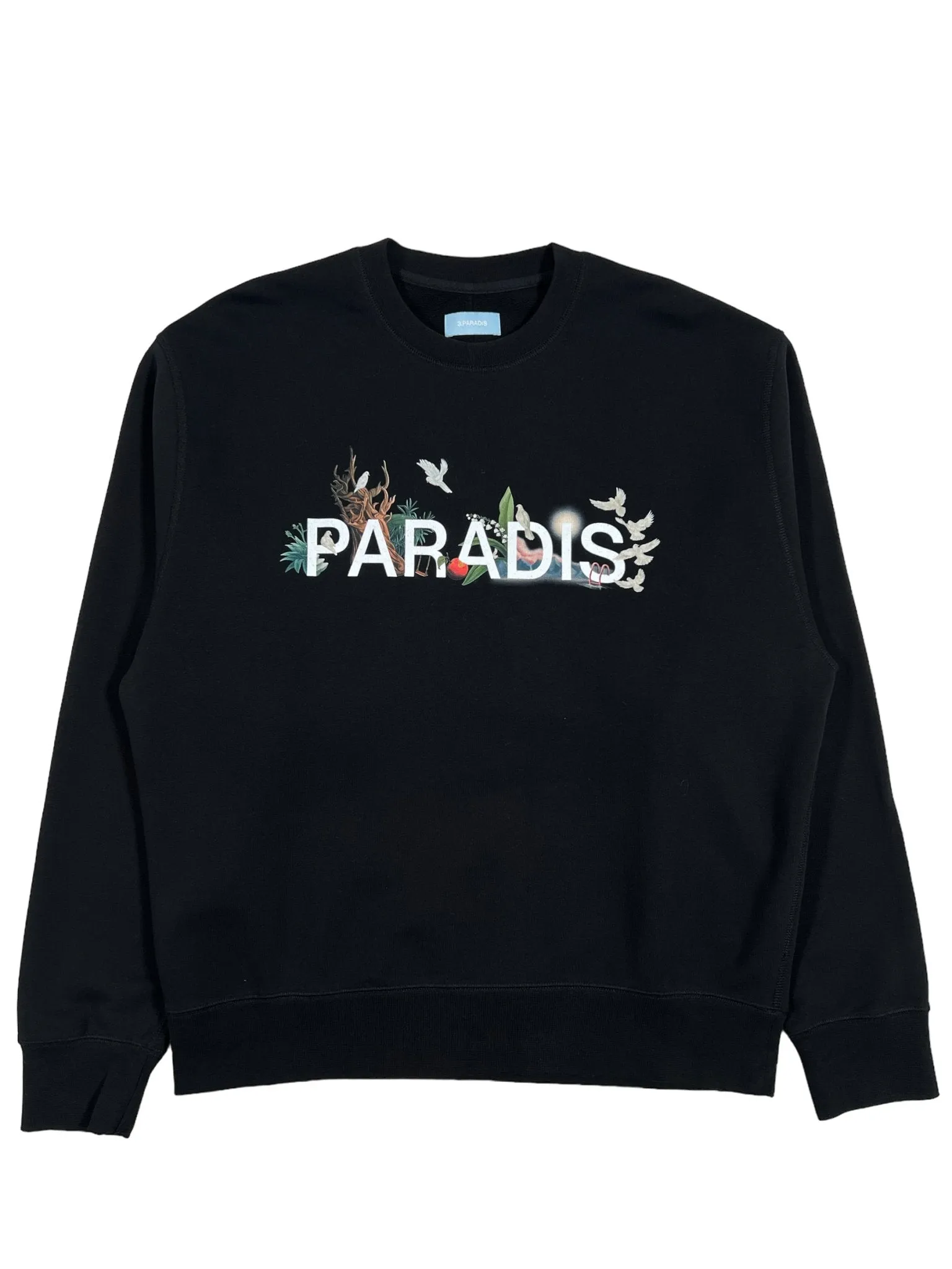 3.Paradis Crewneck Sweater Paradis Blk