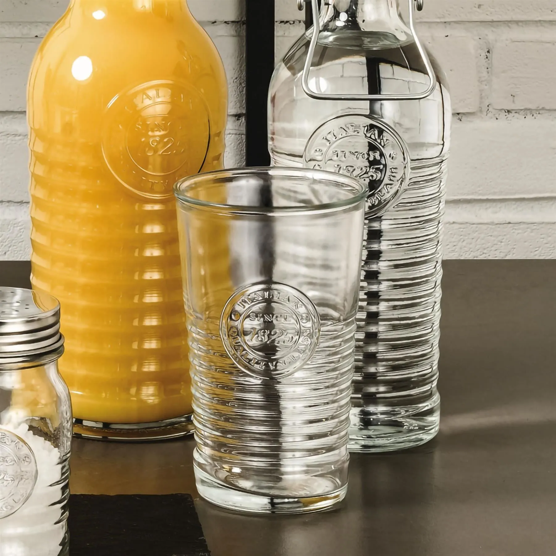 475ml Officina 1825 Highball Glasses - Pack of Six - By Bormioli Rocco