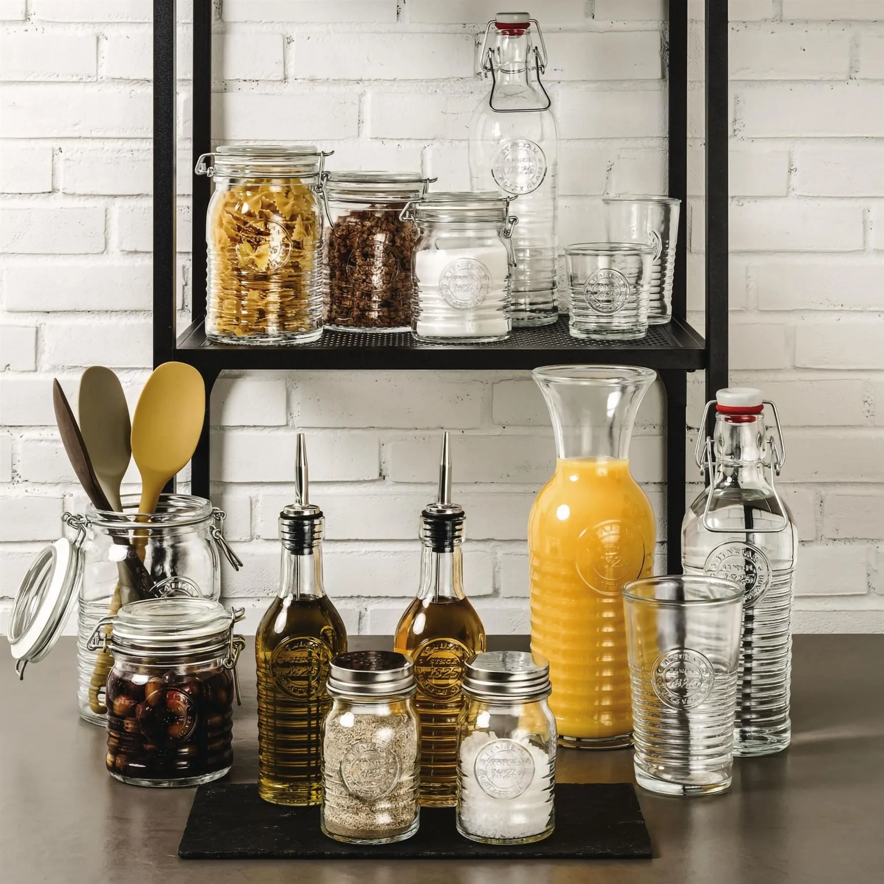 475ml Officina 1825 Highball Glasses - Pack of Six - By Bormioli Rocco