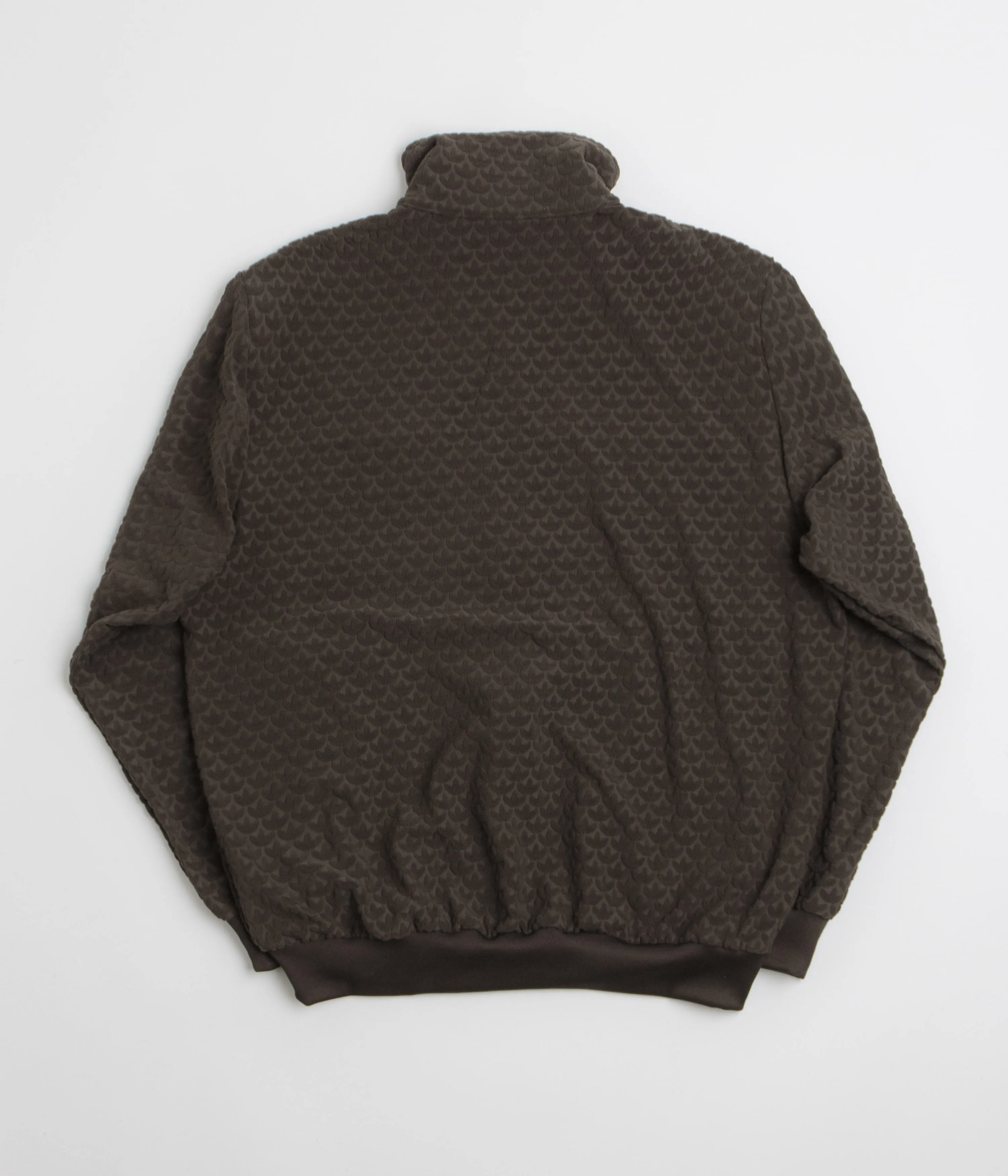 Adidas Monogram Track Jacket - Dark Brown