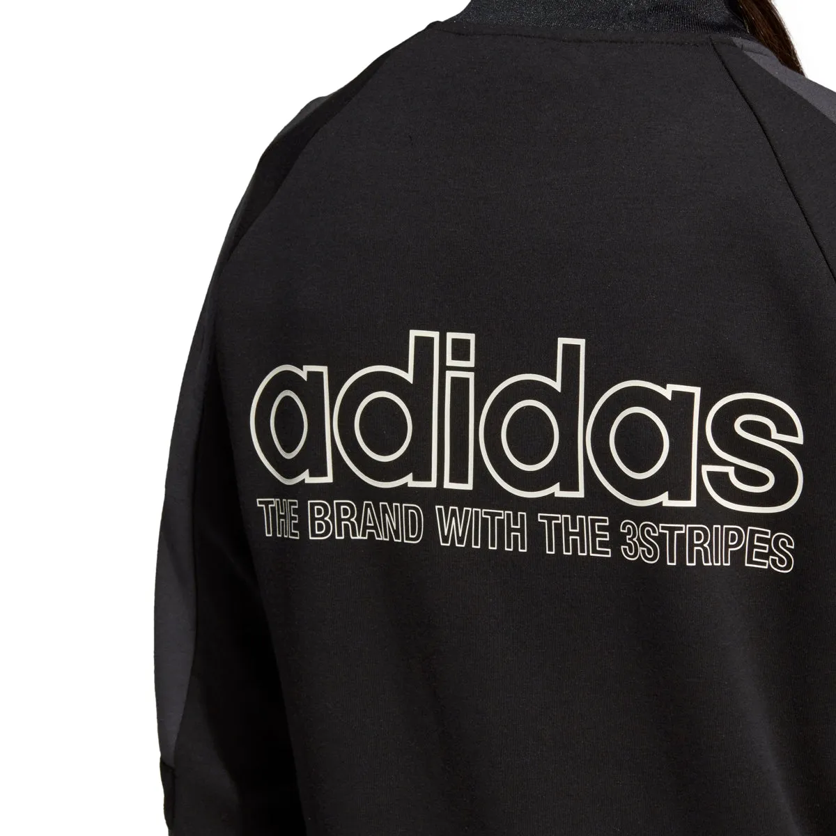 Adidas Originals Women's Athletic Track Jacket Black/White