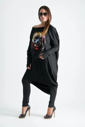 African Woman Winter Tunic MONIKA
