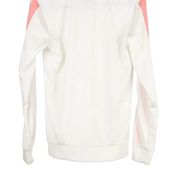 Age 14 Adidas Track Jacket - XL White Polyester