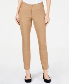 Alfani Womens Slim Straight Leg Pant