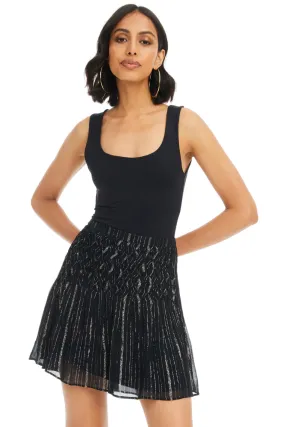 ALL Belinda Mini Skirt in Black