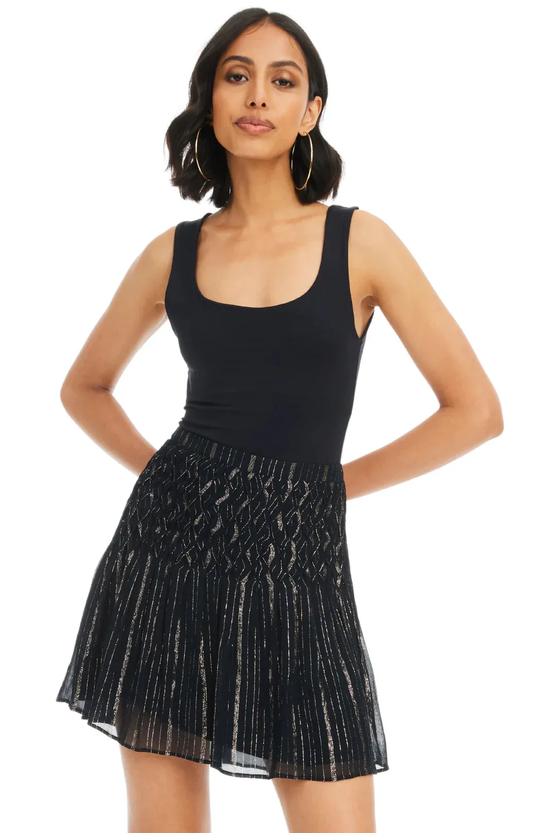 ALL Belinda Mini Skirt in Black