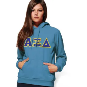 Alpha Xi Delta Hooded Sweatshirt - G185 - TWILL
