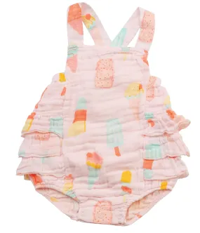 Angel Dear Cool Treats Ruffle Sunsuit