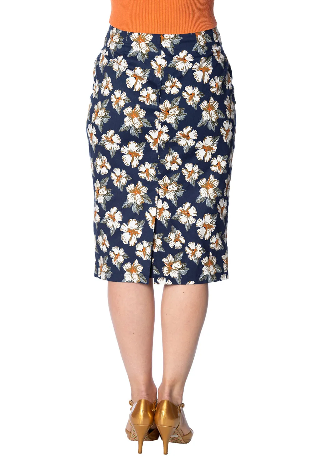 Banned Apparel - Beach Babe Pencil Skirt