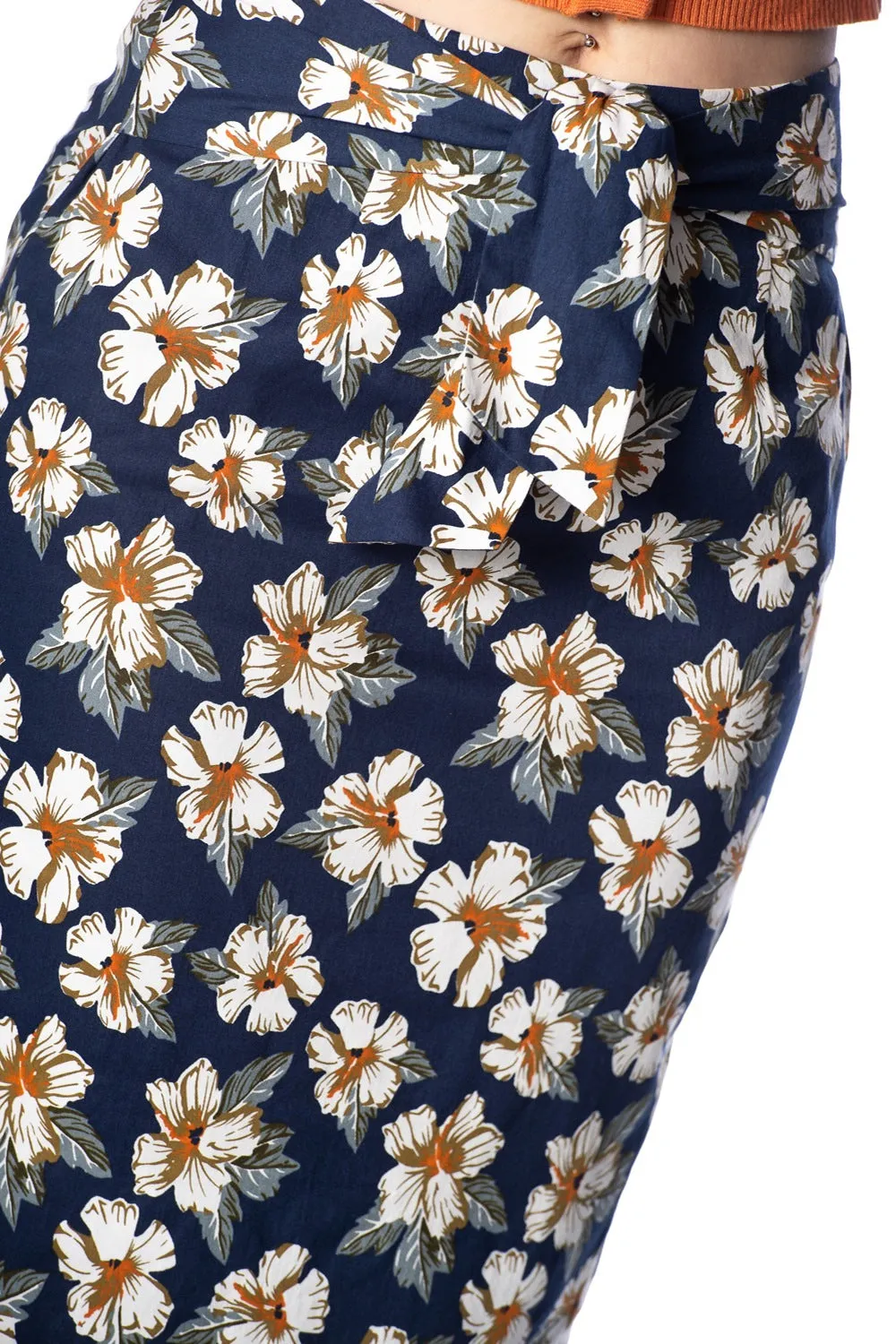 Banned Apparel - Beach Babe Pencil Skirt