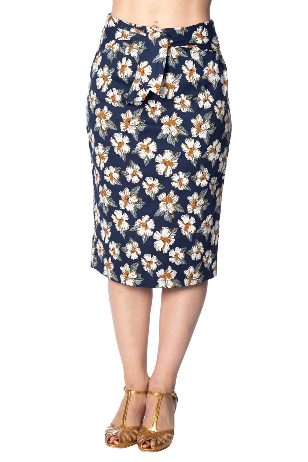 Banned Apparel - Beach Babe Pencil Skirt