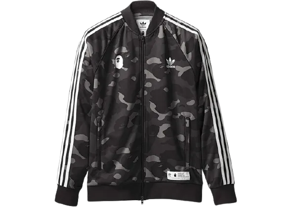 BAPE x Adidas "adicolor" Track Jacket Black