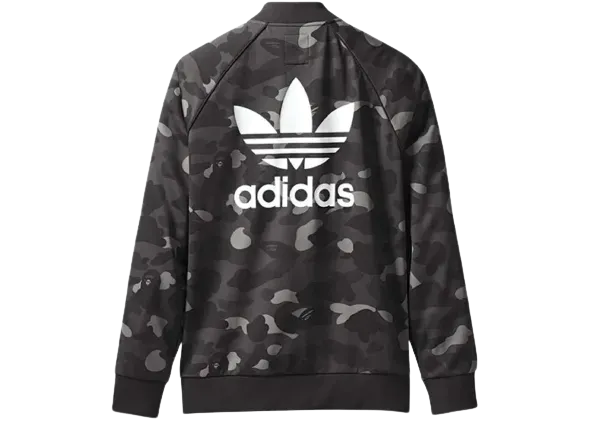 BAPE x Adidas "adicolor" Track Jacket Black