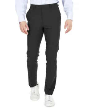 Bar Iii Mens Skinny fit Dress Pants 30 / 30 Black Solid
