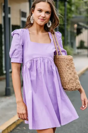 Beautiful Work Lavender Purple Babydoll Dress