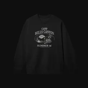 Bells Canyon Black Crewneck