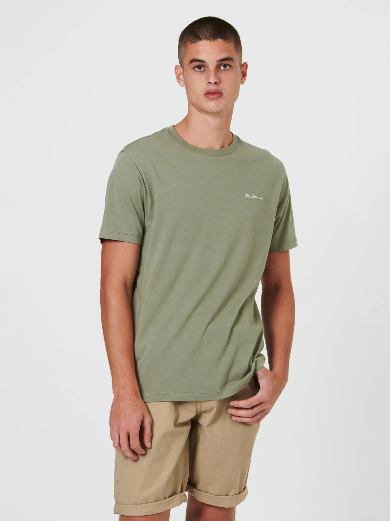 Ben Sherman Relaxed Fit 5 Pocket Walk Shorts - Sand
