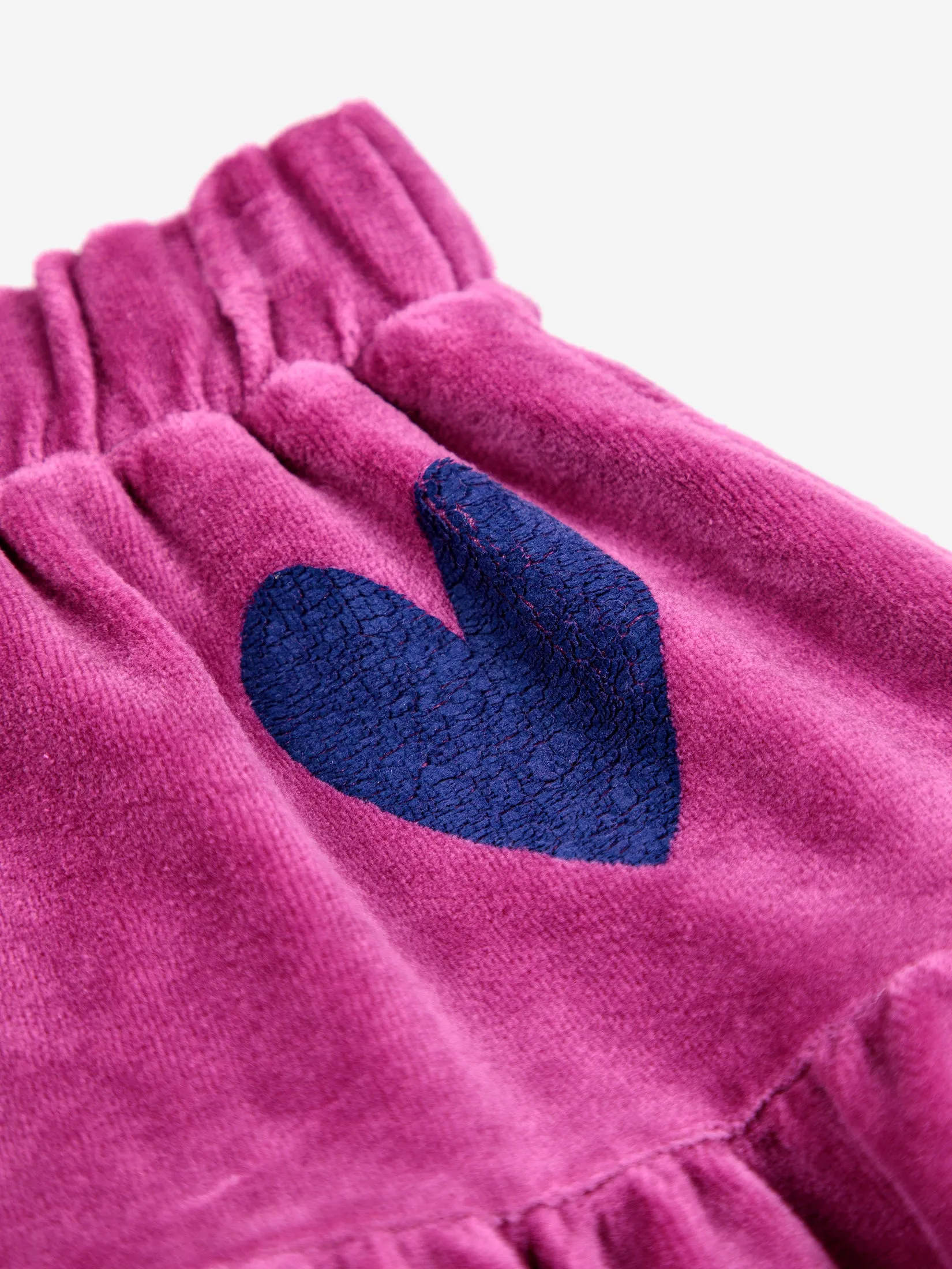 Bobo Choses Heart Velvet Skirt