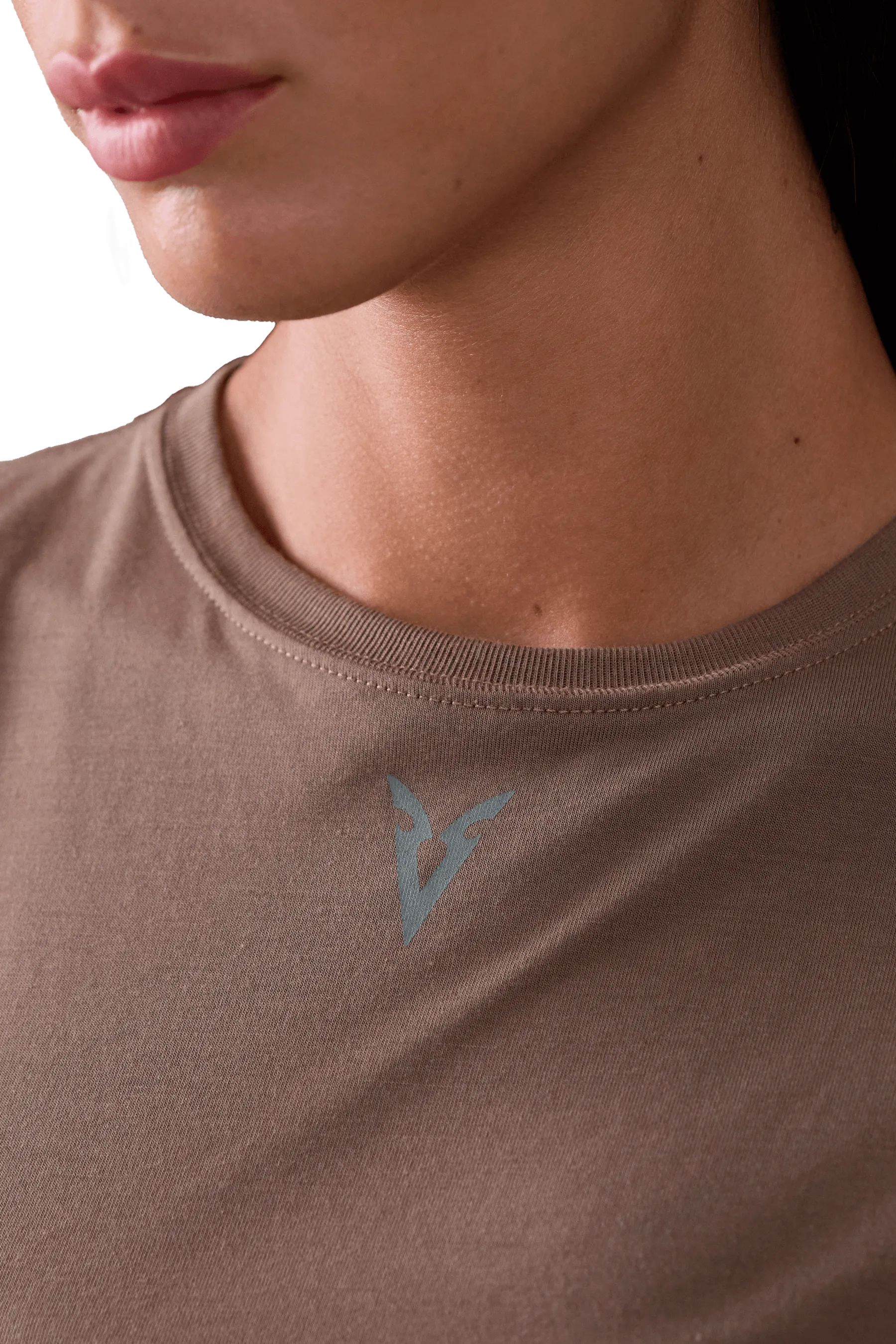 BOXY T-SHIRT - Tan