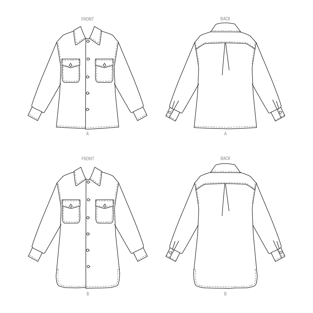 Butterick sewing pattern 6916 Children's, Teens and Adults Jacket