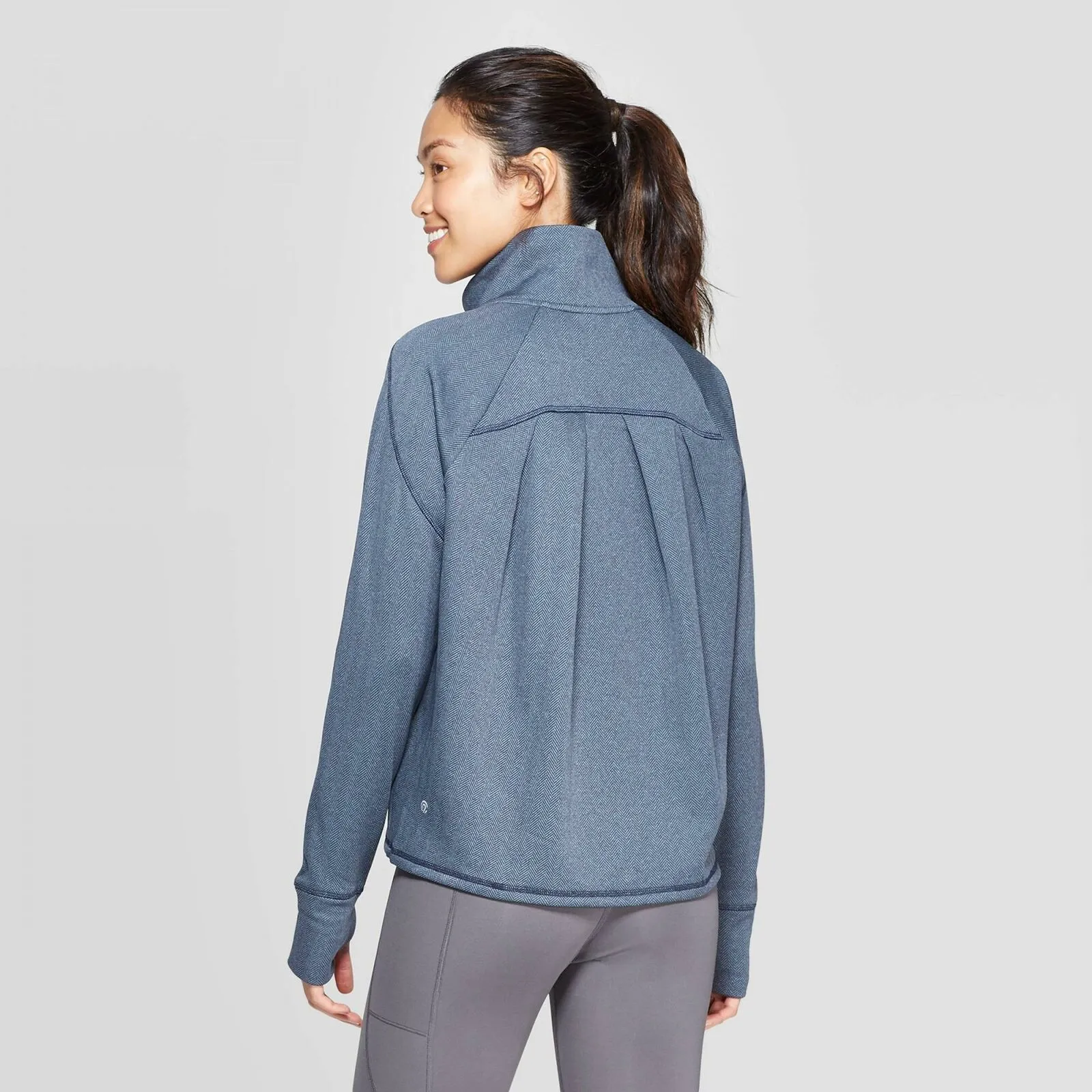 C9 Champion Women's Training Herringbone Fleece Full Zip Track Jacket