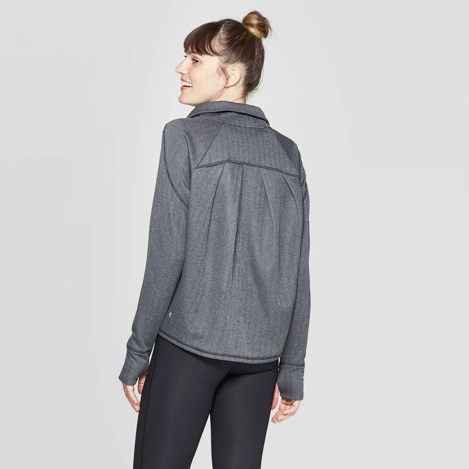 C9 Champion Women's Training Herringbone Fleece Full Zip Track Jacket
