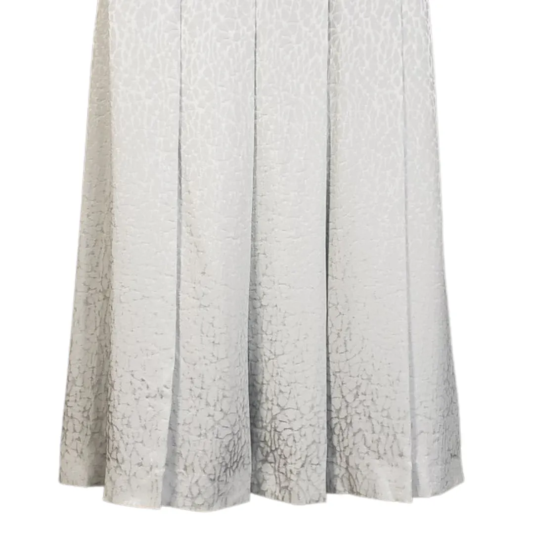 Calvin Klein Collection 205W39NYC Silk Jacquard Kaydee Skirt Size 38