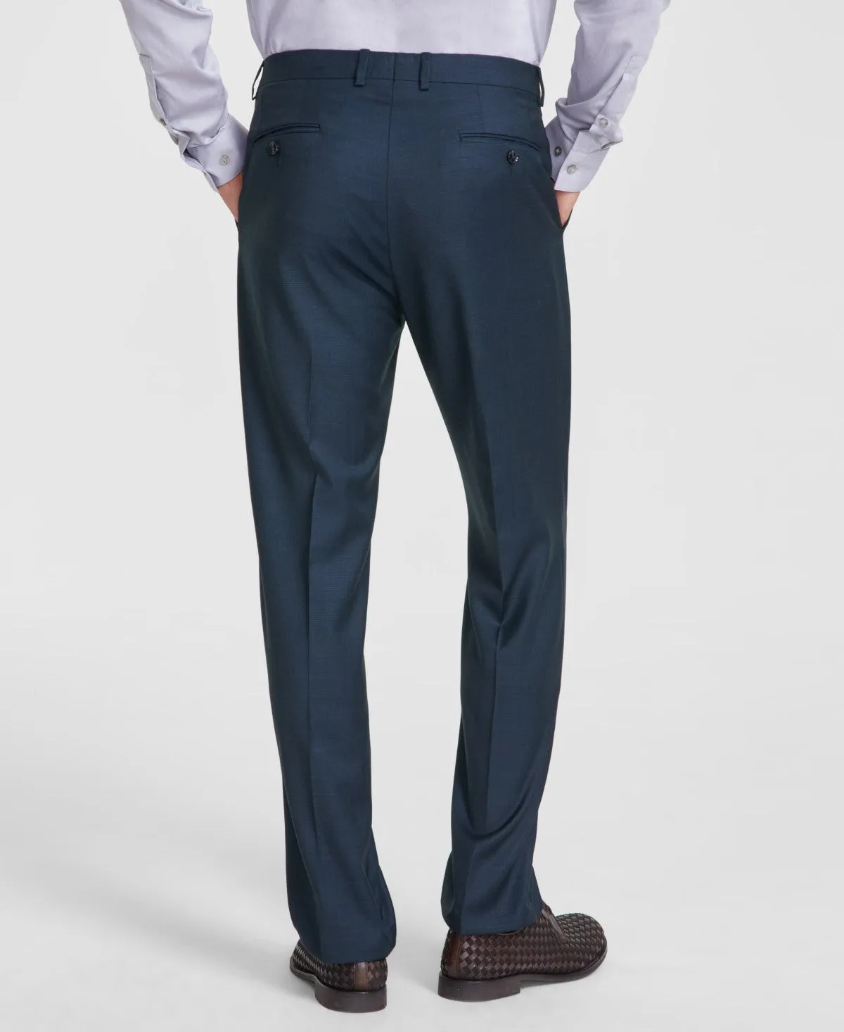 Calvin Klein Mens Slim fit Dress Pants 30 / 32 Green Stretch