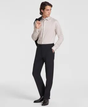 Calvin Klein Mens Slim fit Dress Pants 38 / 32 Black Solid