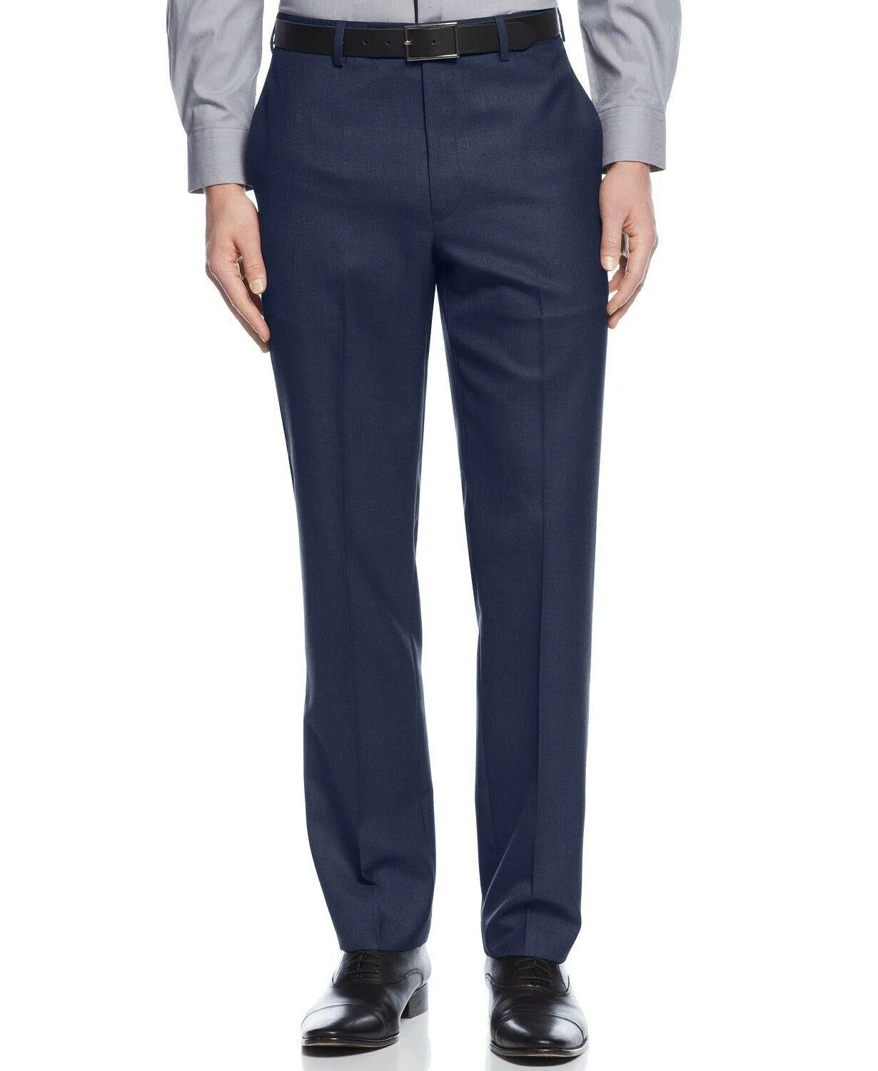 Calvin Klein Mens Slim fit Dress Pants Pants 34 / 32 Blue