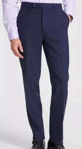 Calvin Klein Mens Slim Fit fit Dress Pants 32 / 30 Blue Solid