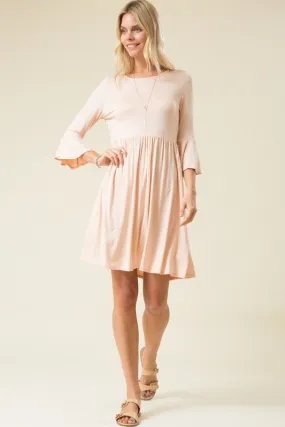 Carrie Bell Sleeve Babydoll Dress