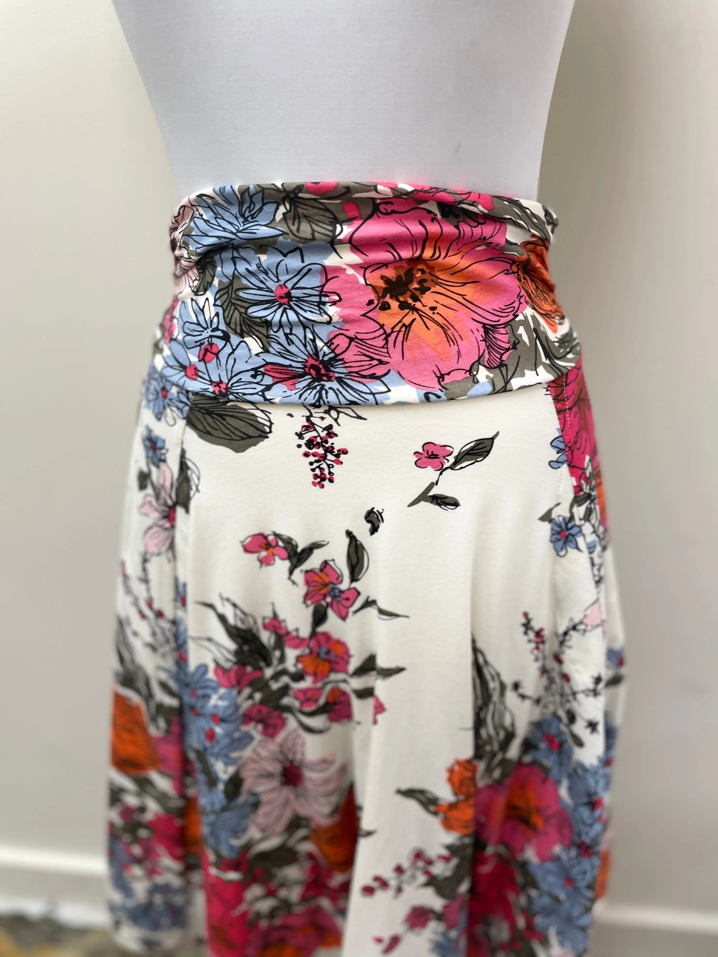 Catalina Skirt in Floriculture Print by Effie's Heart