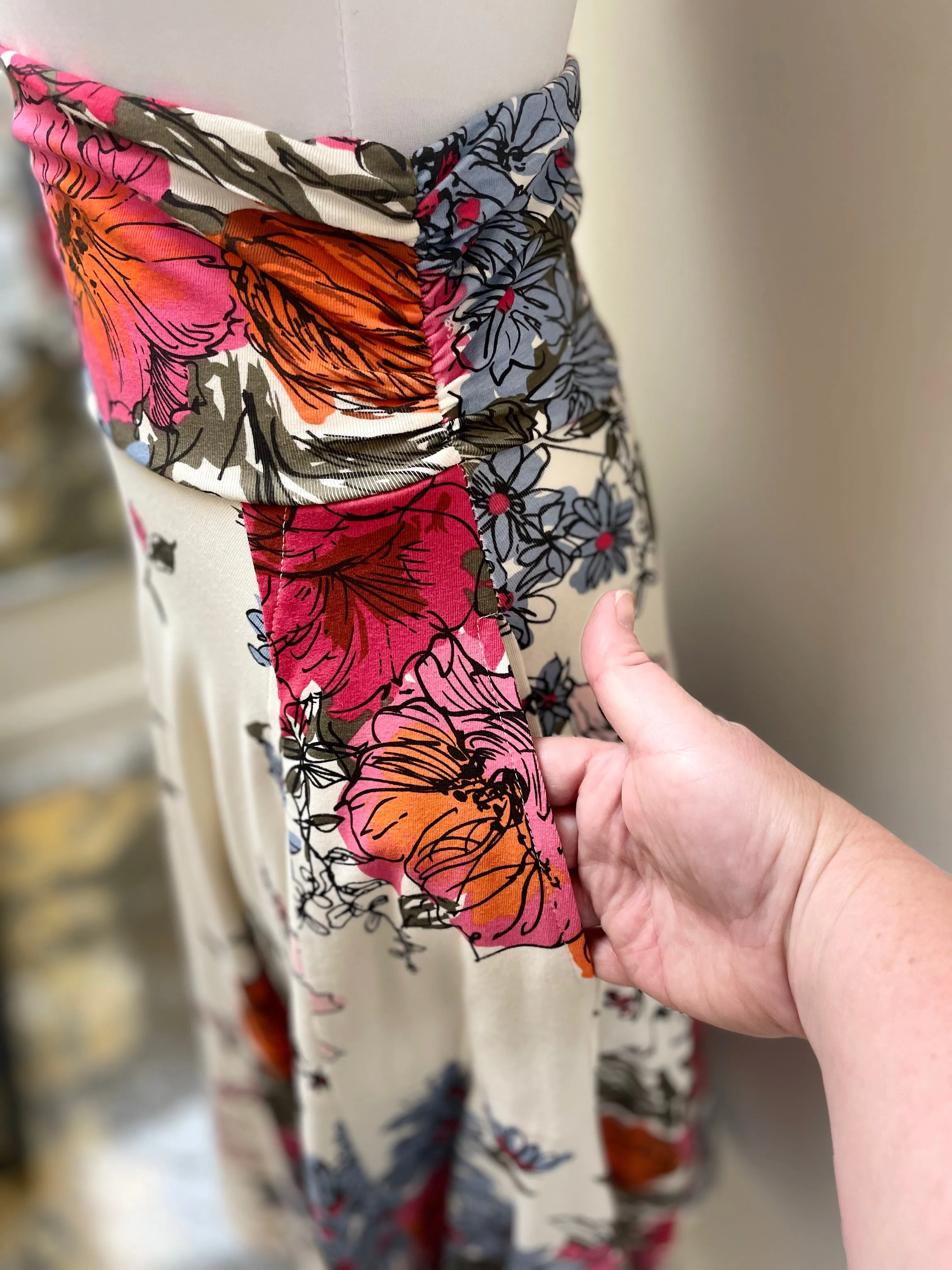 Catalina Skirt in Floriculture Print by Effie's Heart