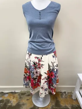 Catalina Skirt in Floriculture Print by Effie's Heart