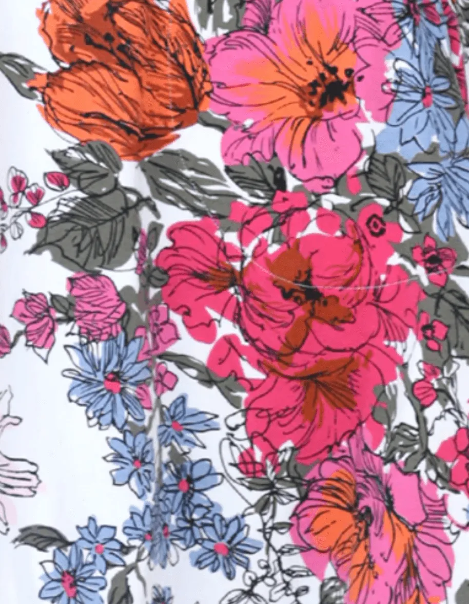 Catalina Skirt in Floriculture Print by Effie's Heart
